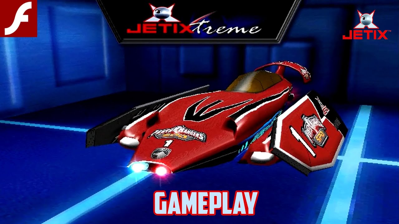 Jetixtreme 3D Racing [3D Groove] - Gameplay Walkthrough - Jetix Games