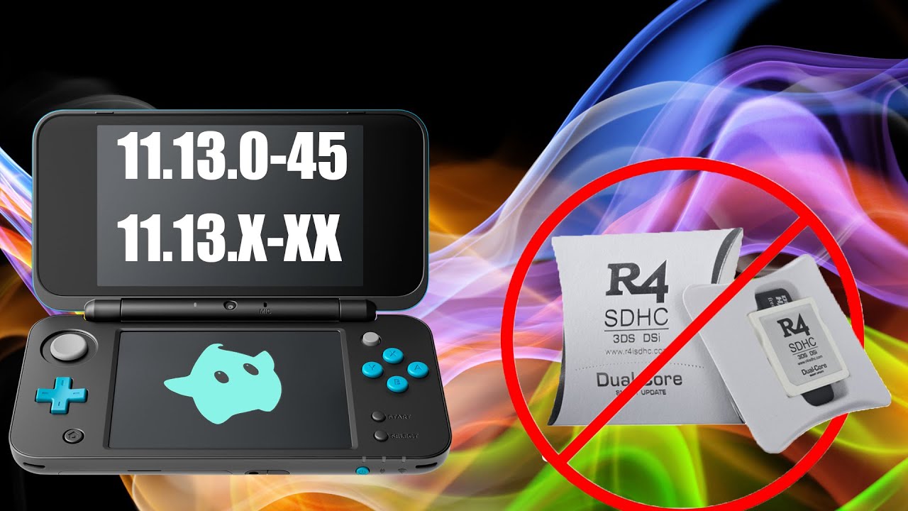(прошивка) установка luma 3ds на nintendo 3ds 11.13.0-45