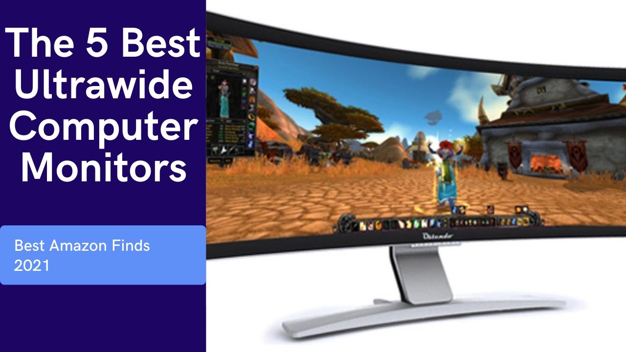 The 5 Best Ultrawide Computer Monitors In 2021 | Best Amazon Finds 2021