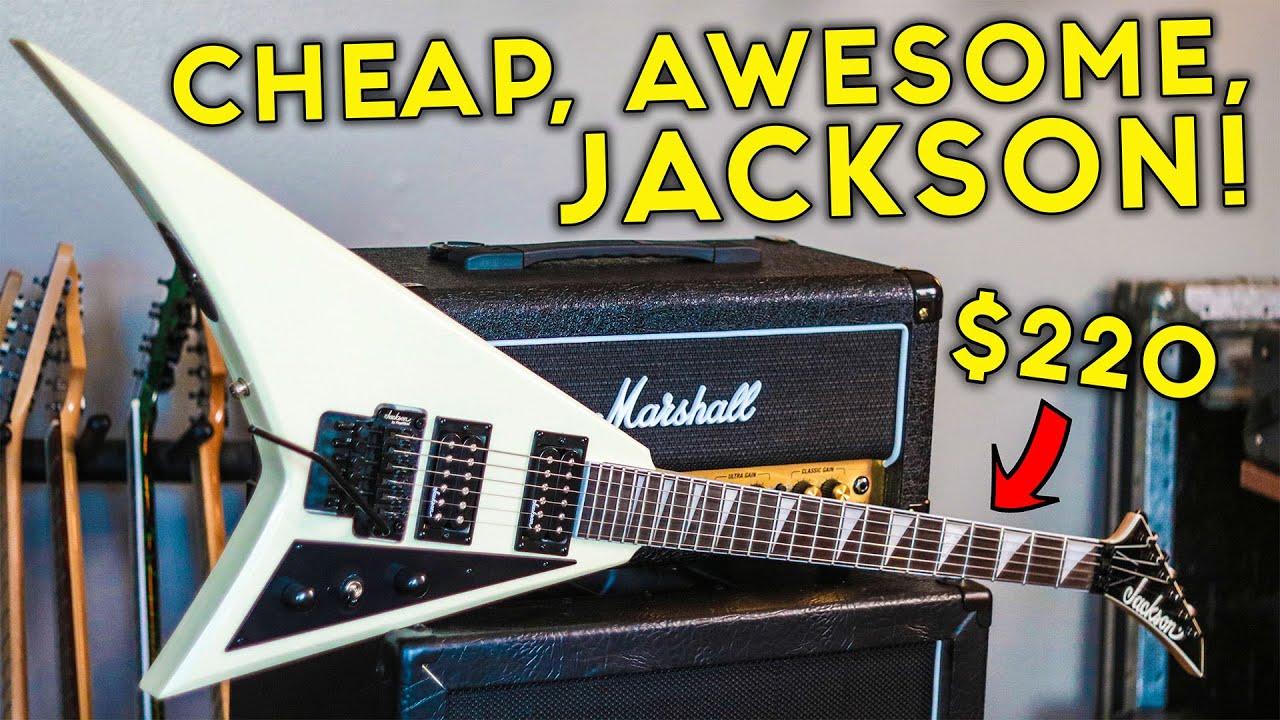 МЕТАЛЛИЧЕСКАЯ ГИТАРА ПО ВЫГОДНОЙ ЦЕНЕ - Jackson JS32 Rhoads (обзор б/у гитары)