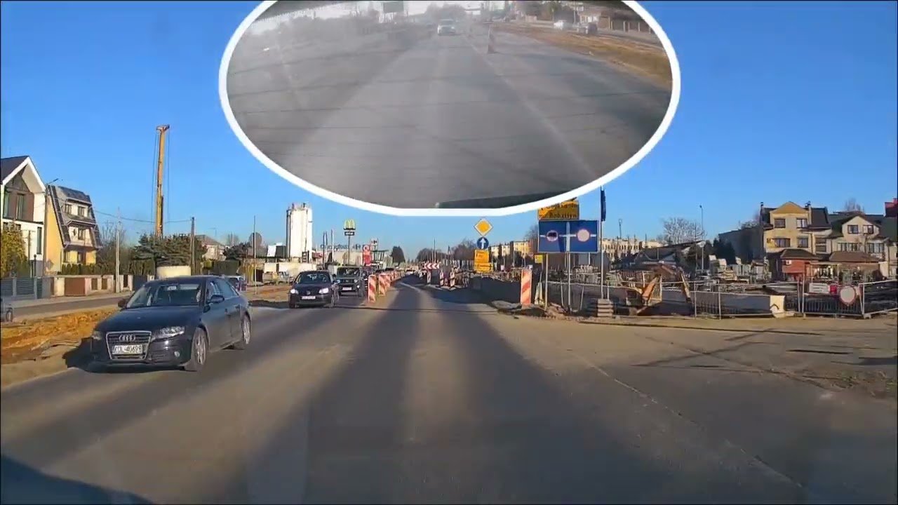 Na DK94 w Olkuszu... Z dźwiękiem...