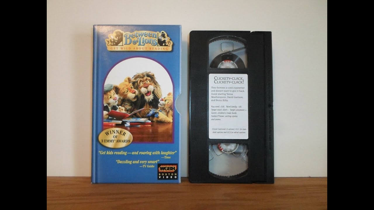 Between The Lions: Clickety Clack, Clickety Clack! (2001 VHS)