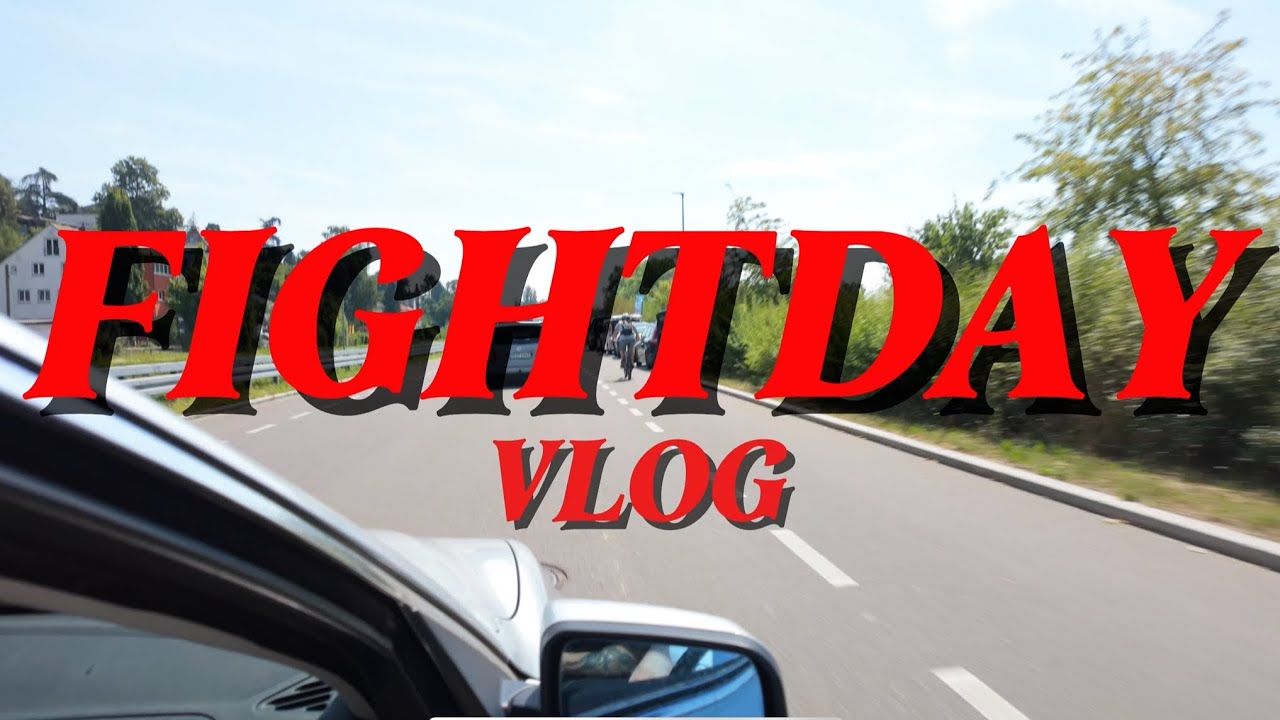 Mein erster Vlog | FIGHT DAY | Linus Ketterle