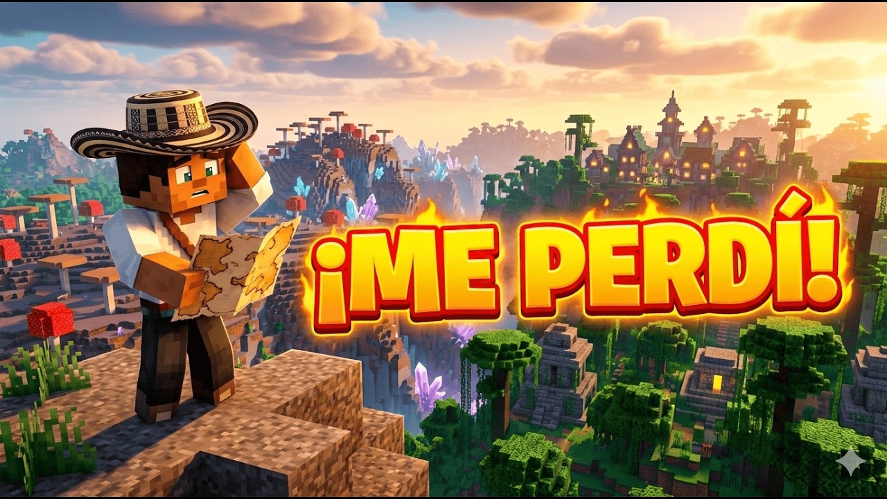 MINECRAFT SIN MANUAL #12 | ¿QUÉ ES ESA ESTRUCTURA? ¡Casi no vuelvo! 🏰😱
