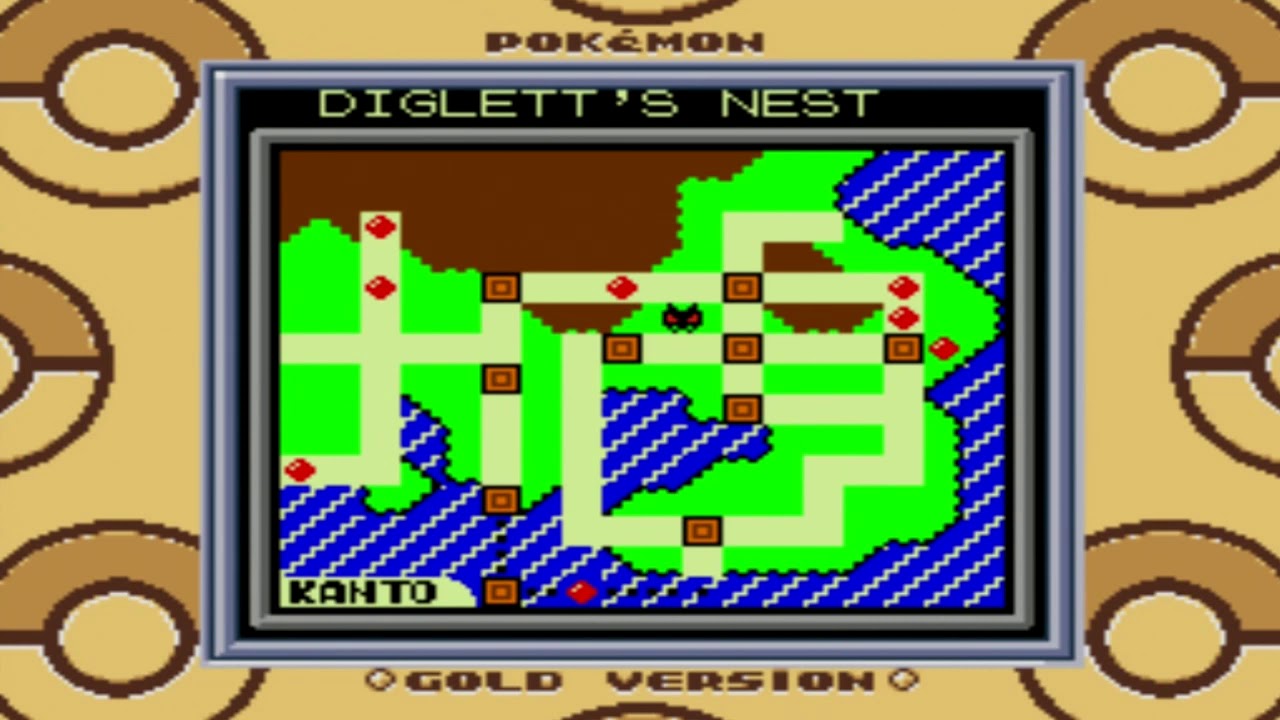 Pokemon GOLD COMPLETE Pokedex