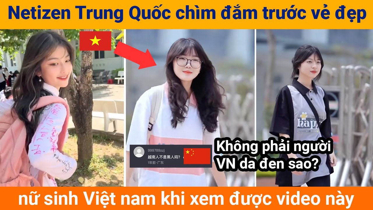 Netizen Trung Quốc chìm đắm trước vẻ đẹp của nữ sinh Việt nam khi xem được video này