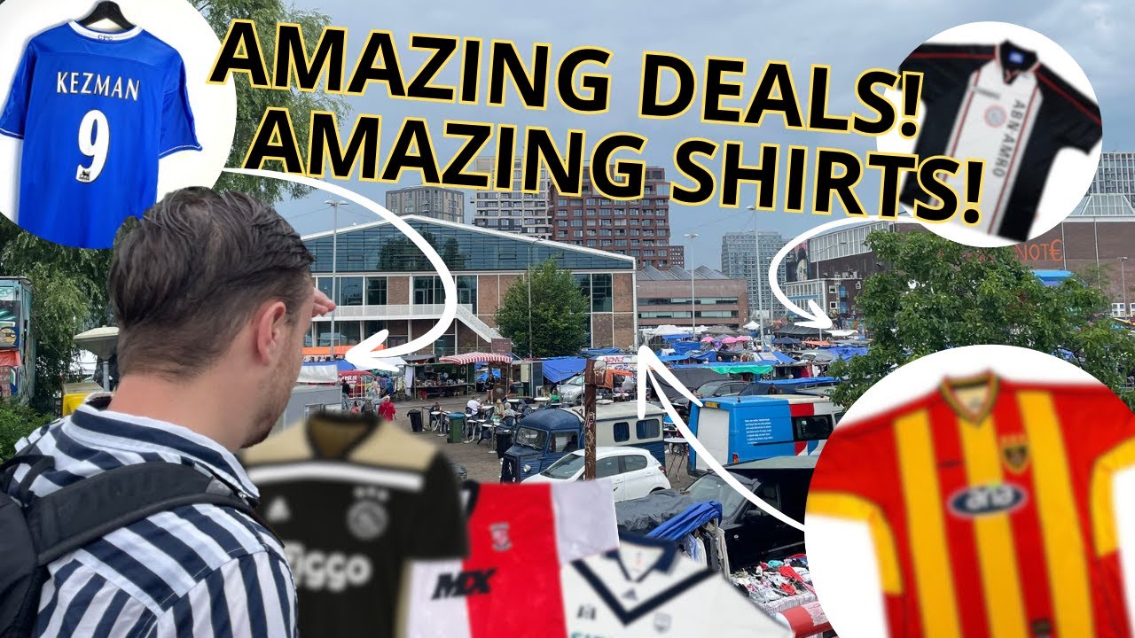 FOOTBALL SHIRT HUNTING at EUROPE's BIGGEST FLEA MARKET