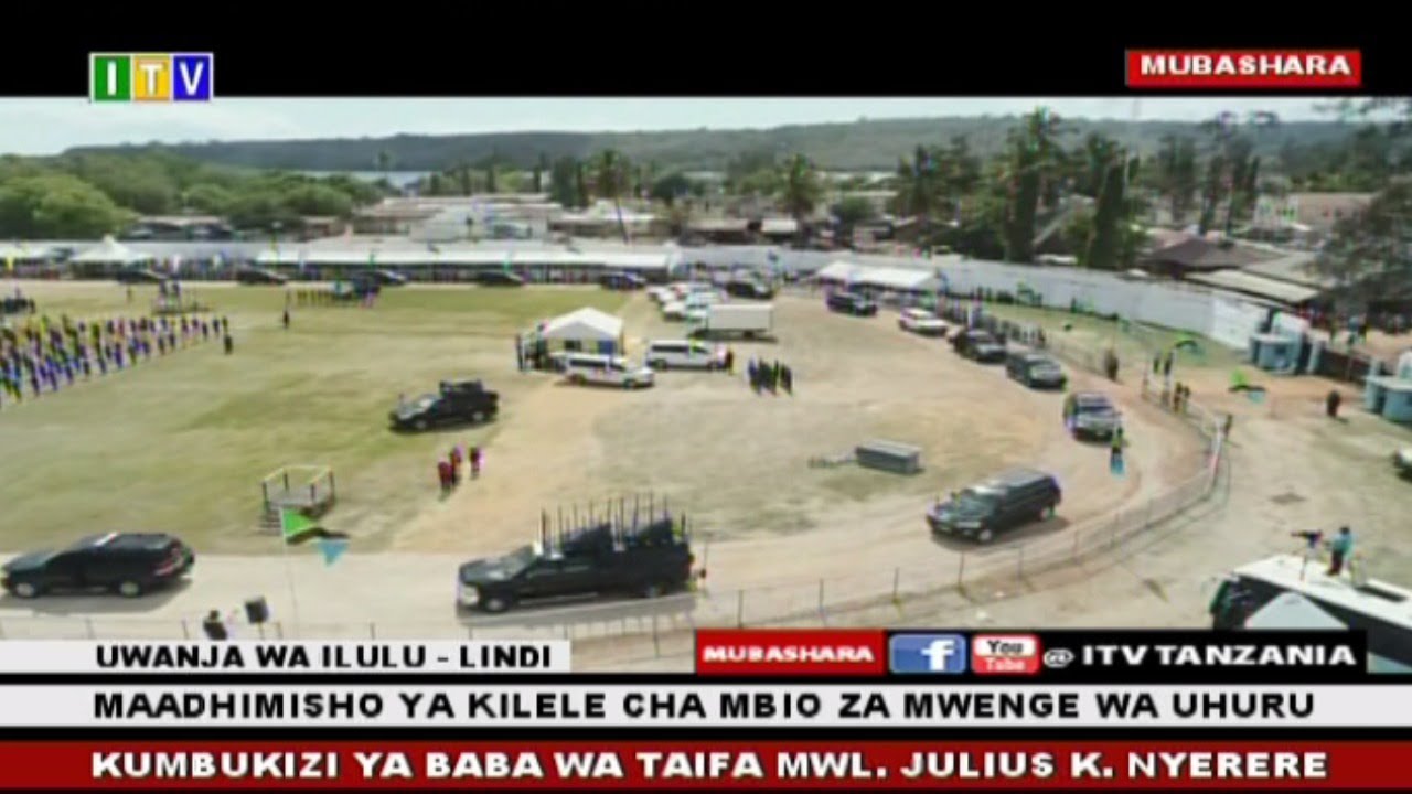 MAADHIMISHO YA KILELE CHA MBIO ZA MWENGE WA UHURU - LINDI,