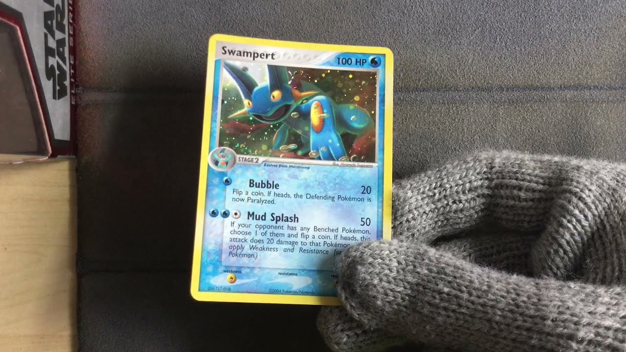 Swampert 5/17 Holo - Pokemon Pop Series 1