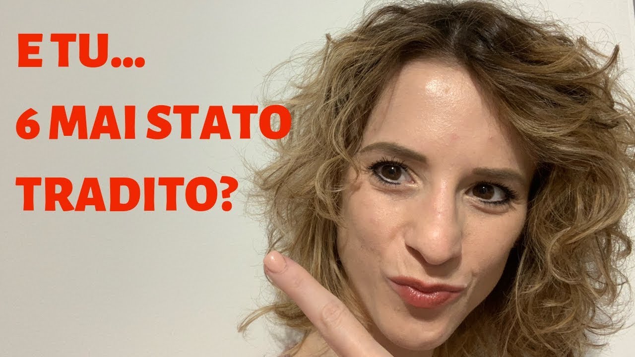 E tu..sei mai stato tradito? Hillman e il tradimento;)