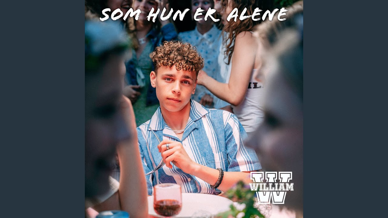 som hun er alene