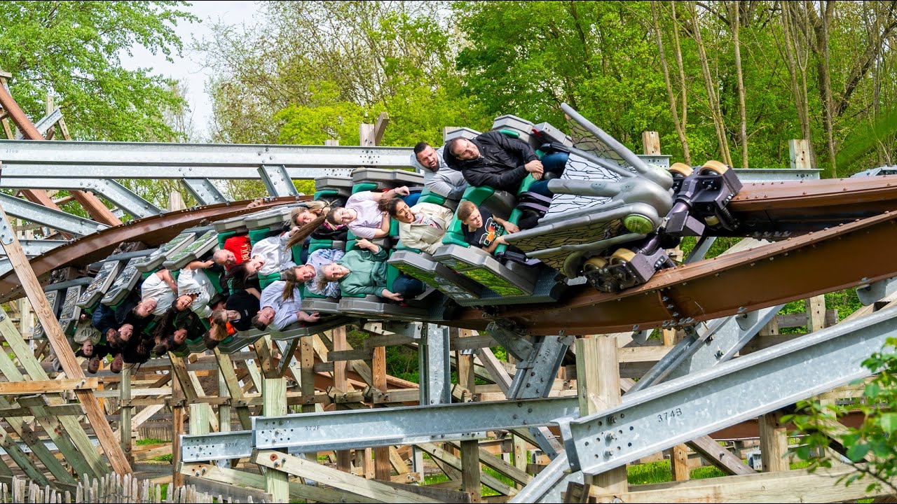 Untamed | Walibi Holland | 2024 4K Offride