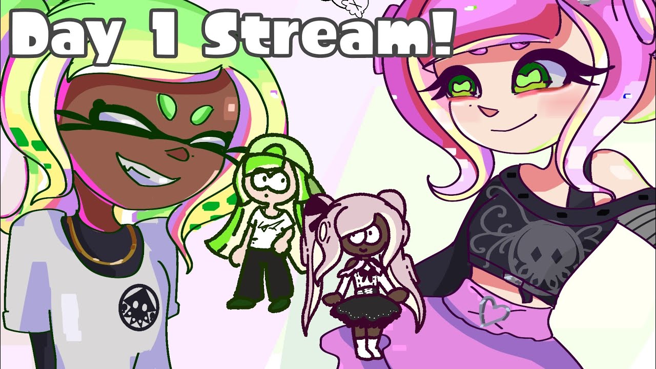 🛹 STREETWEAR vs J-FASHION 🎀 Day 1 Stream! [SPLATOON 2 CUSTOM SPLATFEST]