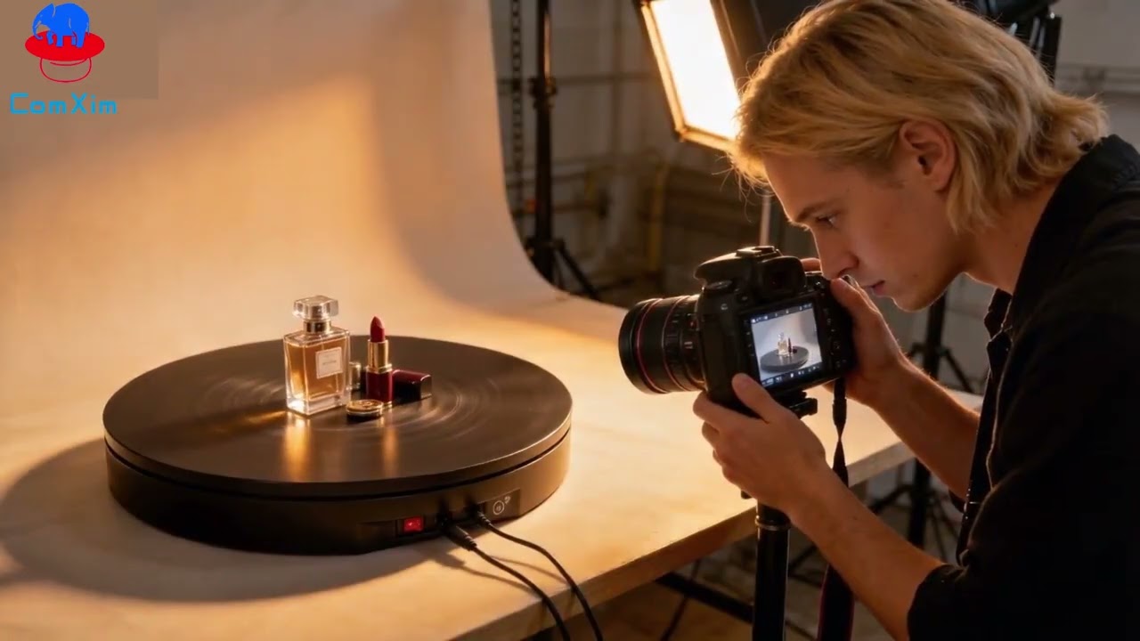 Beginner&rsquo;s Guide to 360‑Degree Product Shots with Programmable Electric Turntable