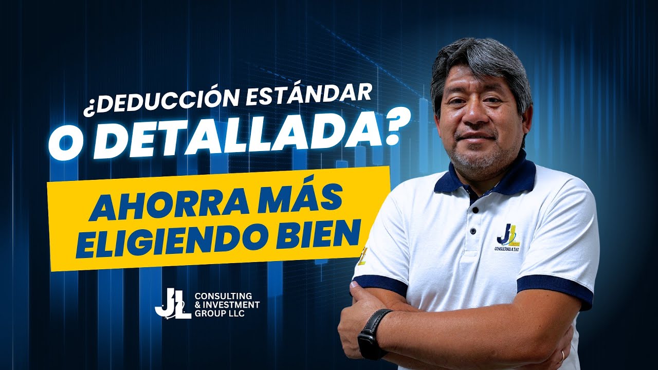 ¿Deducción estándar o detallada? Así pagan menos impuestos los latinos en EE. UU. 💵🇺🇸
