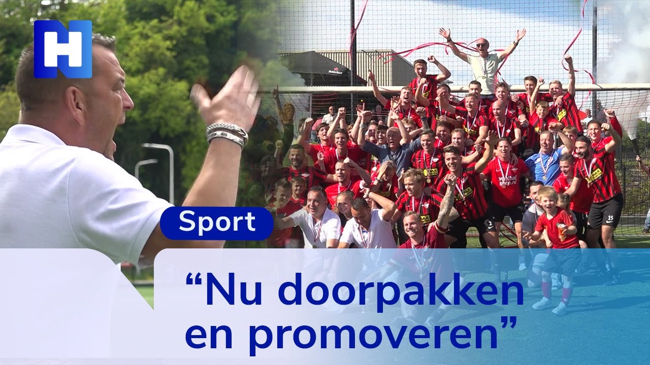 NH Sport: Oud-prof Kevin van Kippersluis is grote ster in kampioensploeg van HSV Wasmeer