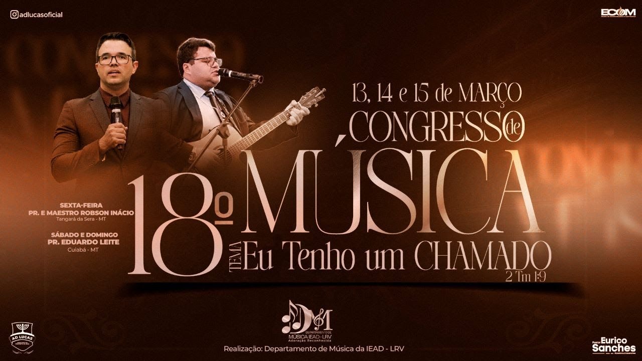 18º CONGRESSO DE MÚSICA DE 2026