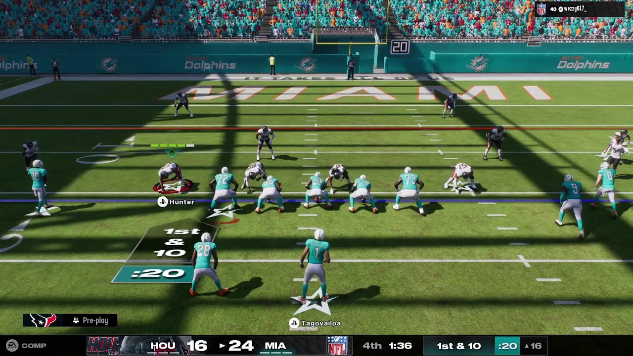 LIVE - MADDEN NFL - SATURDAY NIGHT FOOTBALL