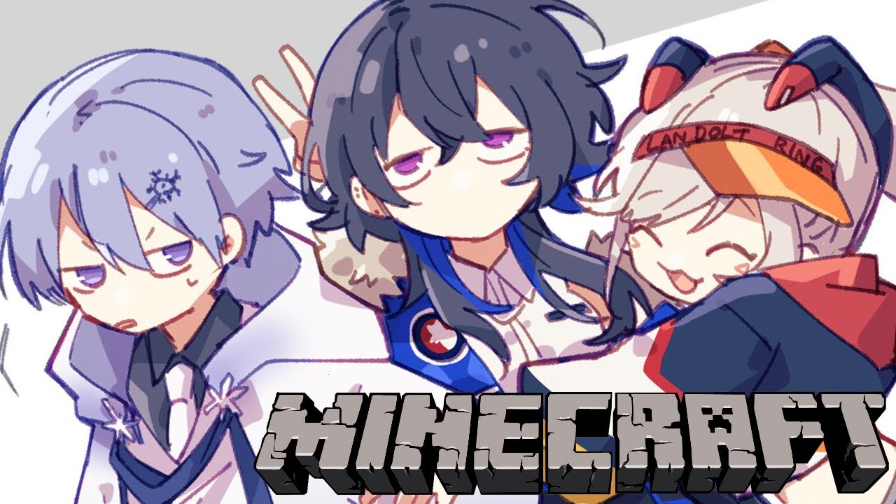 【Minecraft】💥 ハードコア💥  トロール３人でエンドラ討伐目指す（？）【ぶいすぽ/一ノ瀬うるは】
