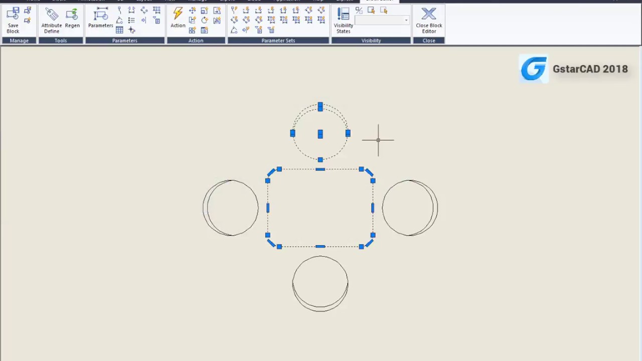 #CADtips: Dynamic Block- LINEAR PARAMETER AND STRETCH ACTION