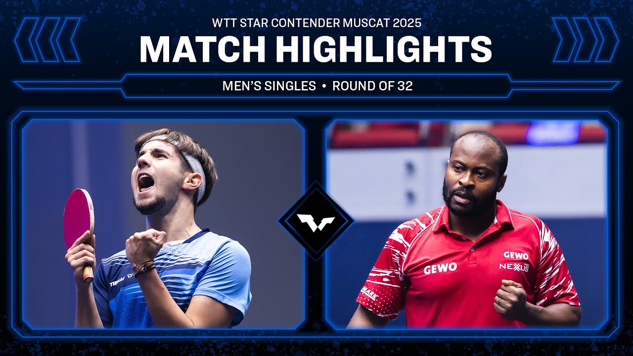 Eduard Ionescu vs Quadri Aruna | MS R32 | #WTTMuscat 2025