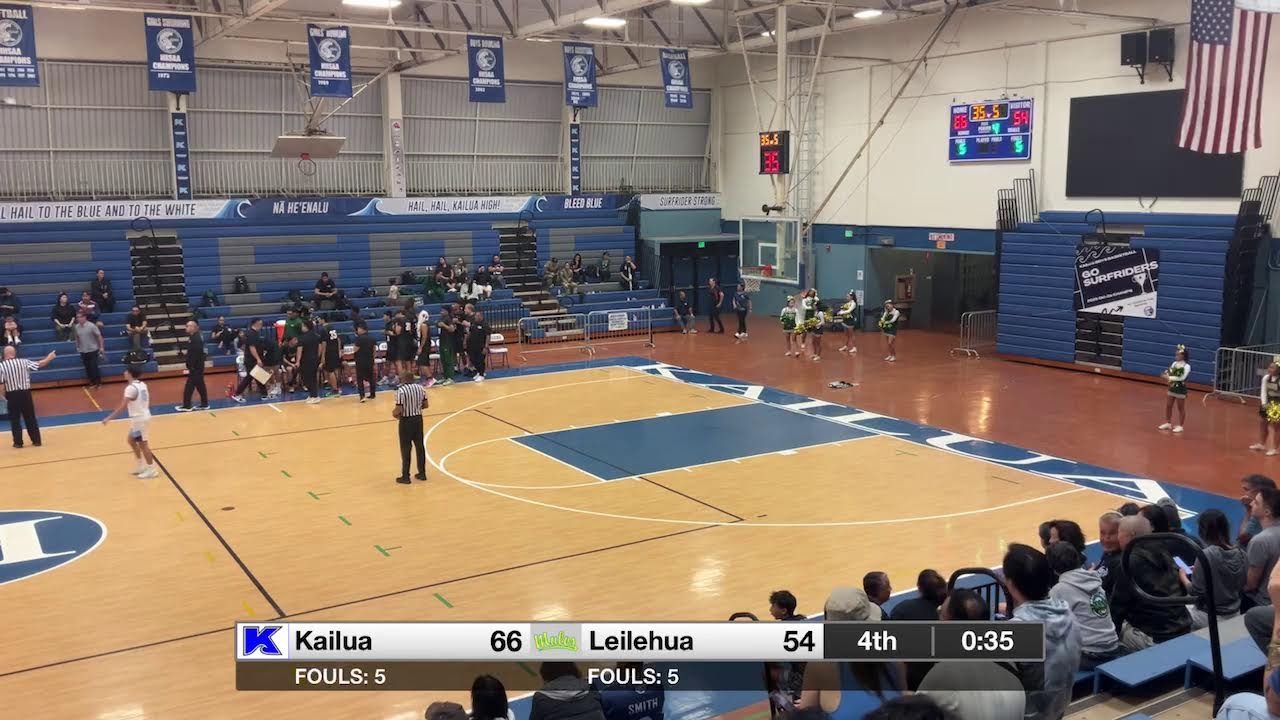 State Championship Playoffs Kailua vs Leileihua