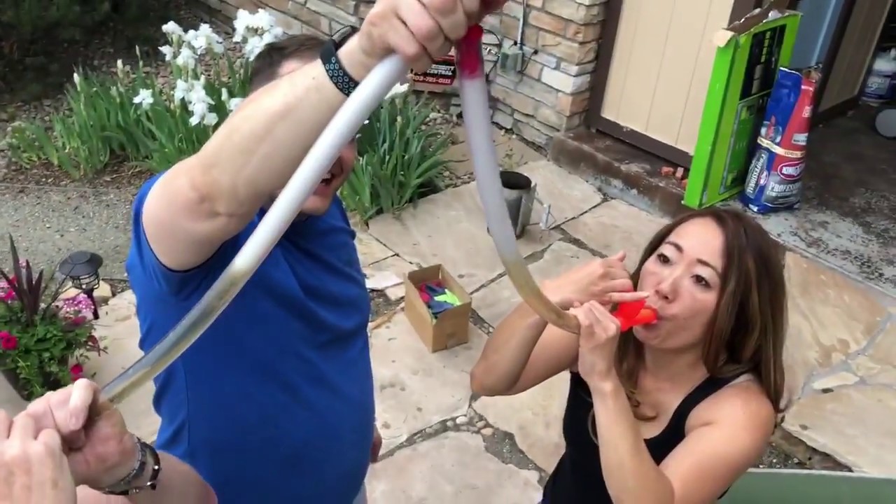 Double Beer Bong Demo 🍺 | 2 Funnels. 2 Friends. 1 Epic Chug!