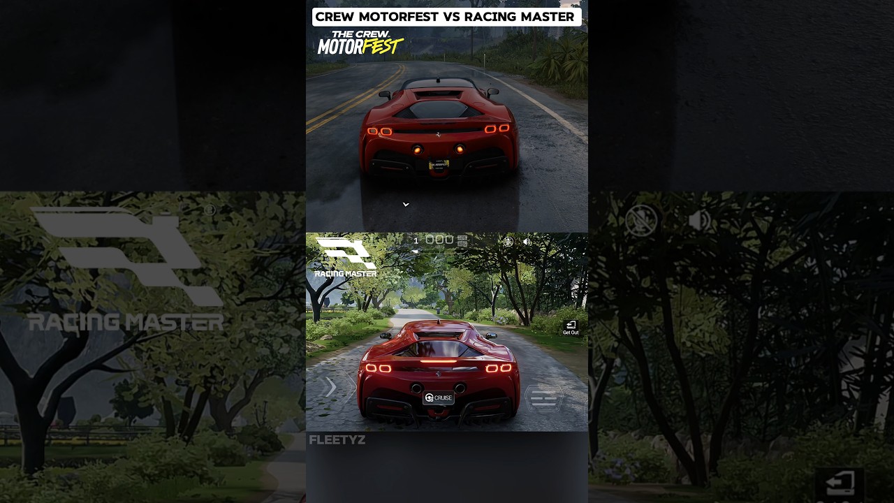 The Crew Motorfest vs Racing Master Ferrari SF90 Stradale