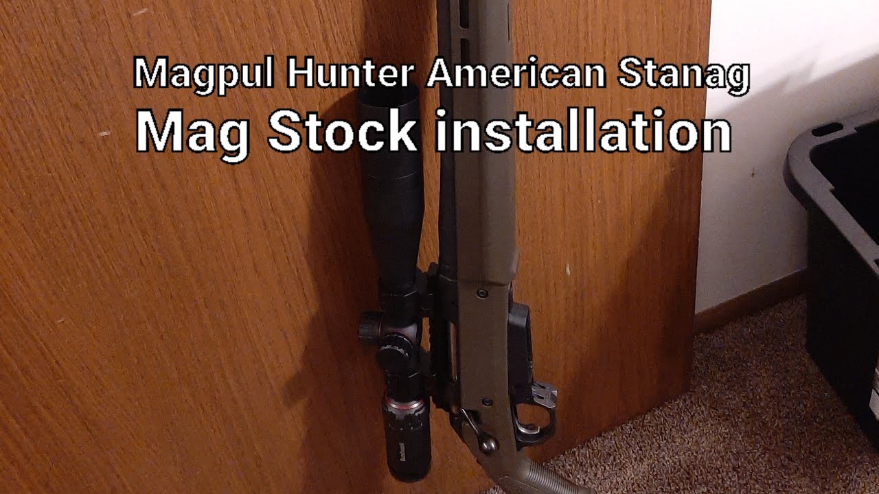 Magpul Hunter American Stanag Stock for my Ruger American Predator 6.5 Grendel