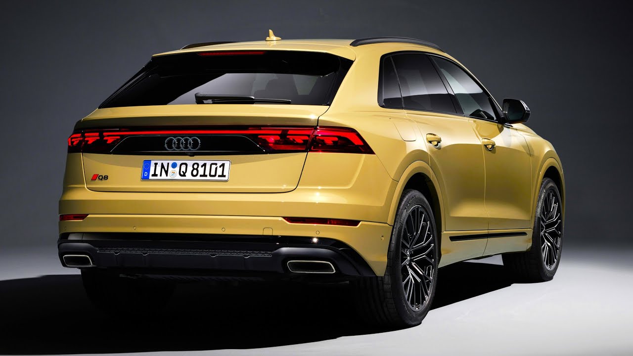 Новый флагманский роскошный внедорожник Audi Q8 2024 года с рестайлингом