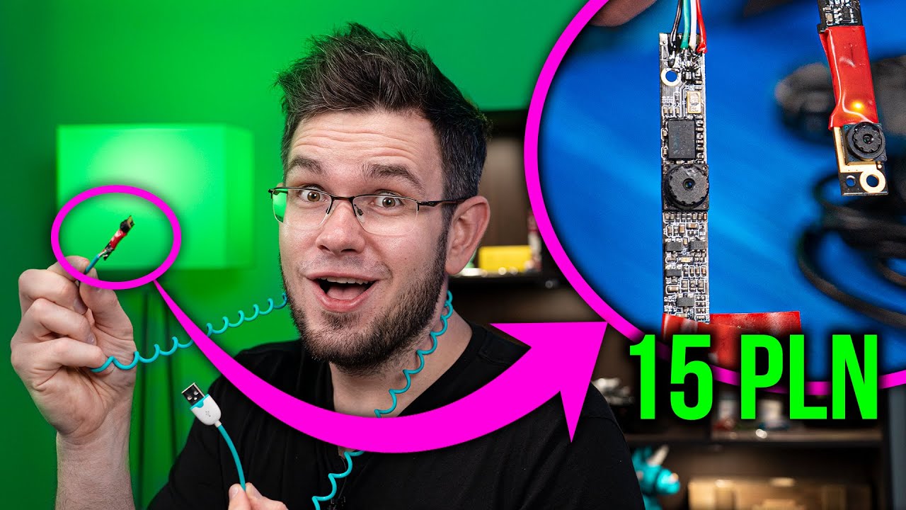 KAMERKA INTERNETOWA Z LAPTOPA *DIY* 🔨