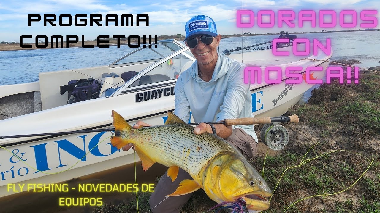 PESCAMOS MUCHOS DORADOS CON MOSCA EN ESQUINA - EL PATO TV 1133