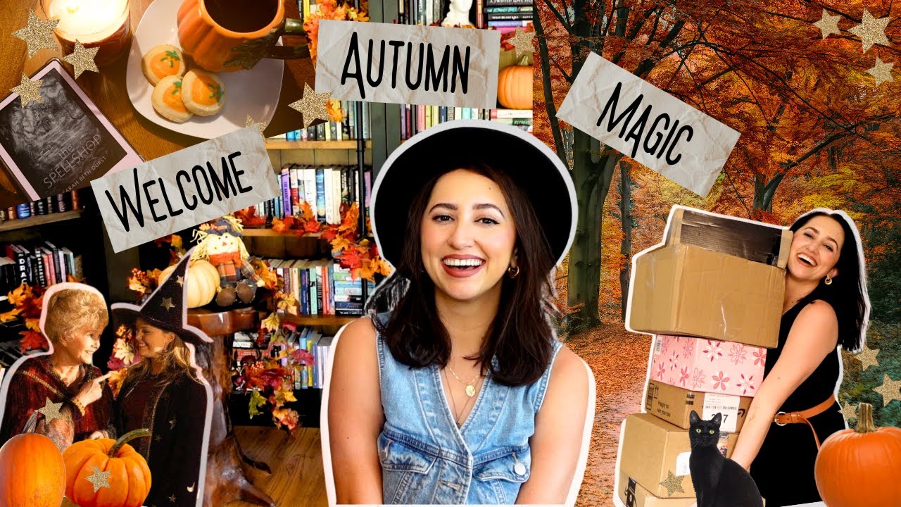 🍁HELLO SEPTEMBER🍁My Cozy Fall TBR, Book Shopping, Decorating, Hauls, Baking, and Book Mail!🍁