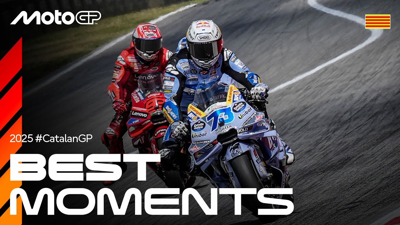 Best MotoGP&trade; Moments ⚔️ | 2025 Catalan GP