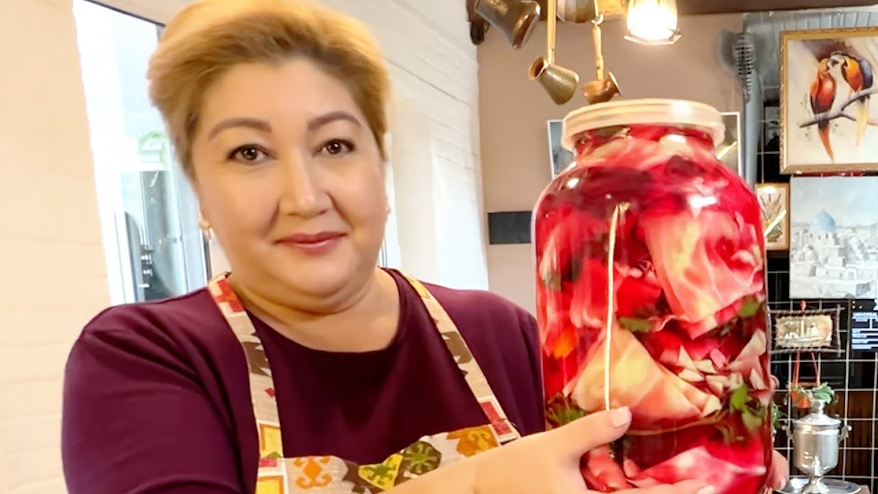 🔥👍КАРСИЛЛАБ ЧИКАДИГАН КАРАМ ва КИЗИЛ ЛАВЛАГИДАН ТУЗЛАМА😋ЖУДА ФОЙДАЛИ ва МАЗЗАЛИ❗