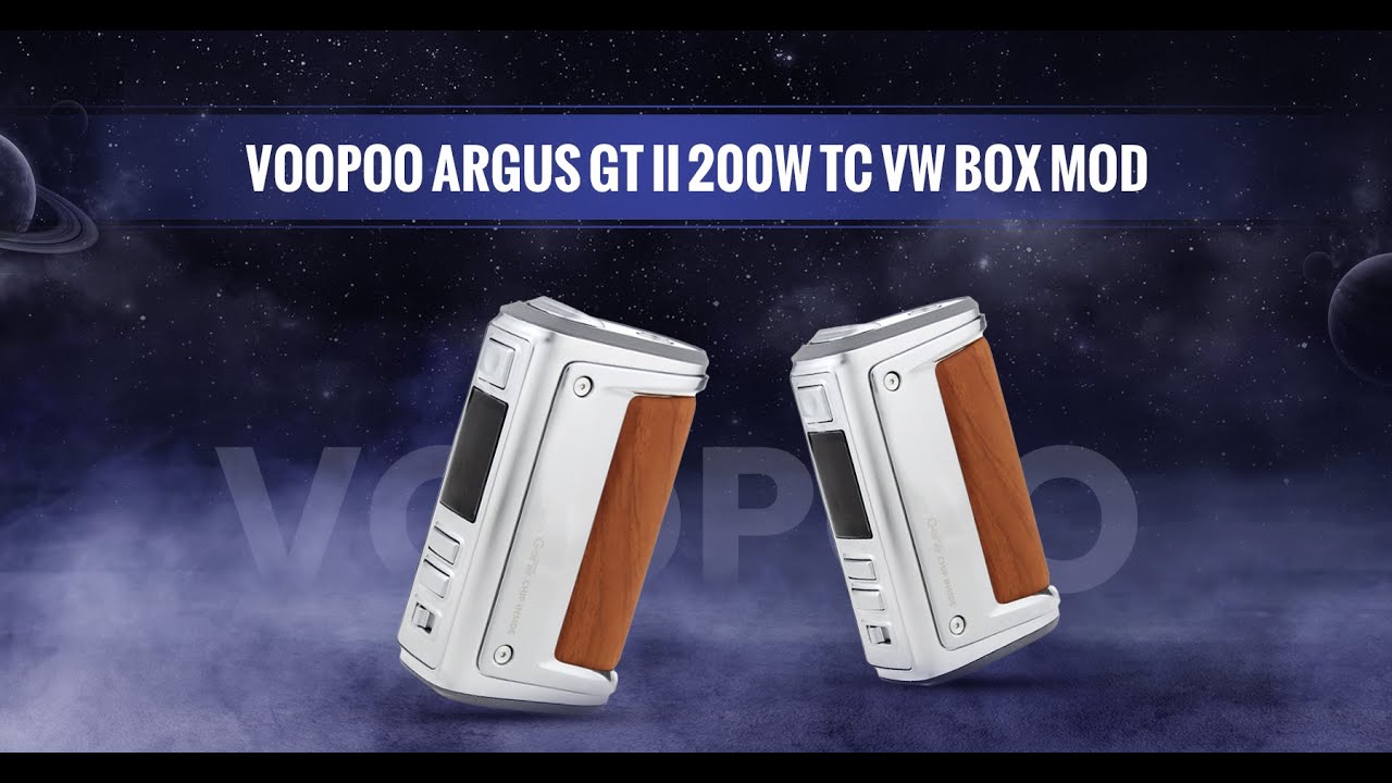 VOOPOO Argus GT II 200W TC VW Box Mod at FastTech.com