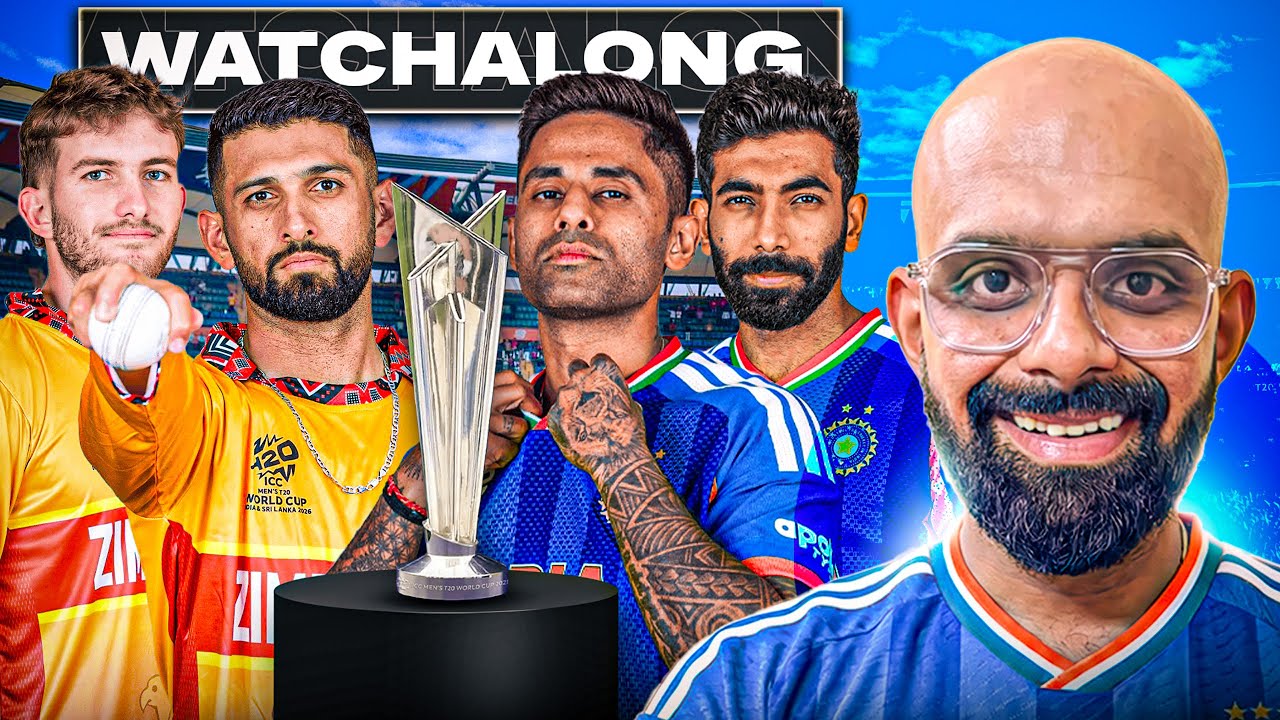 India vs Zimbabwe ICC Men's T20 World Cup Live Watchalong