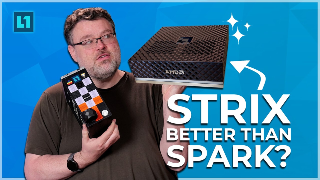 Is STRIX Better than SPARK? Now Launching w/new Software: AMD's Ryzen AI Halo Developer Workstation