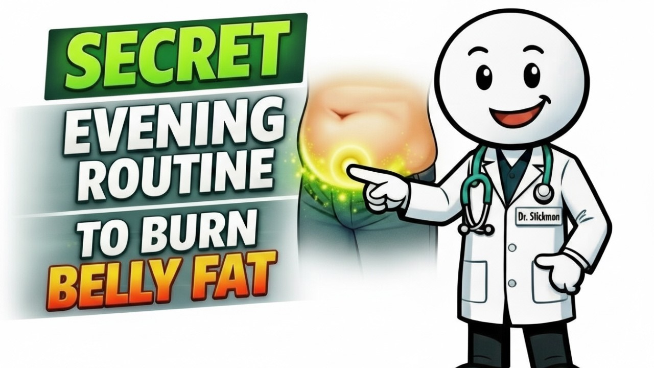 Force your Body to Burn Visceral Belly Fat FAST with This Evening Routine