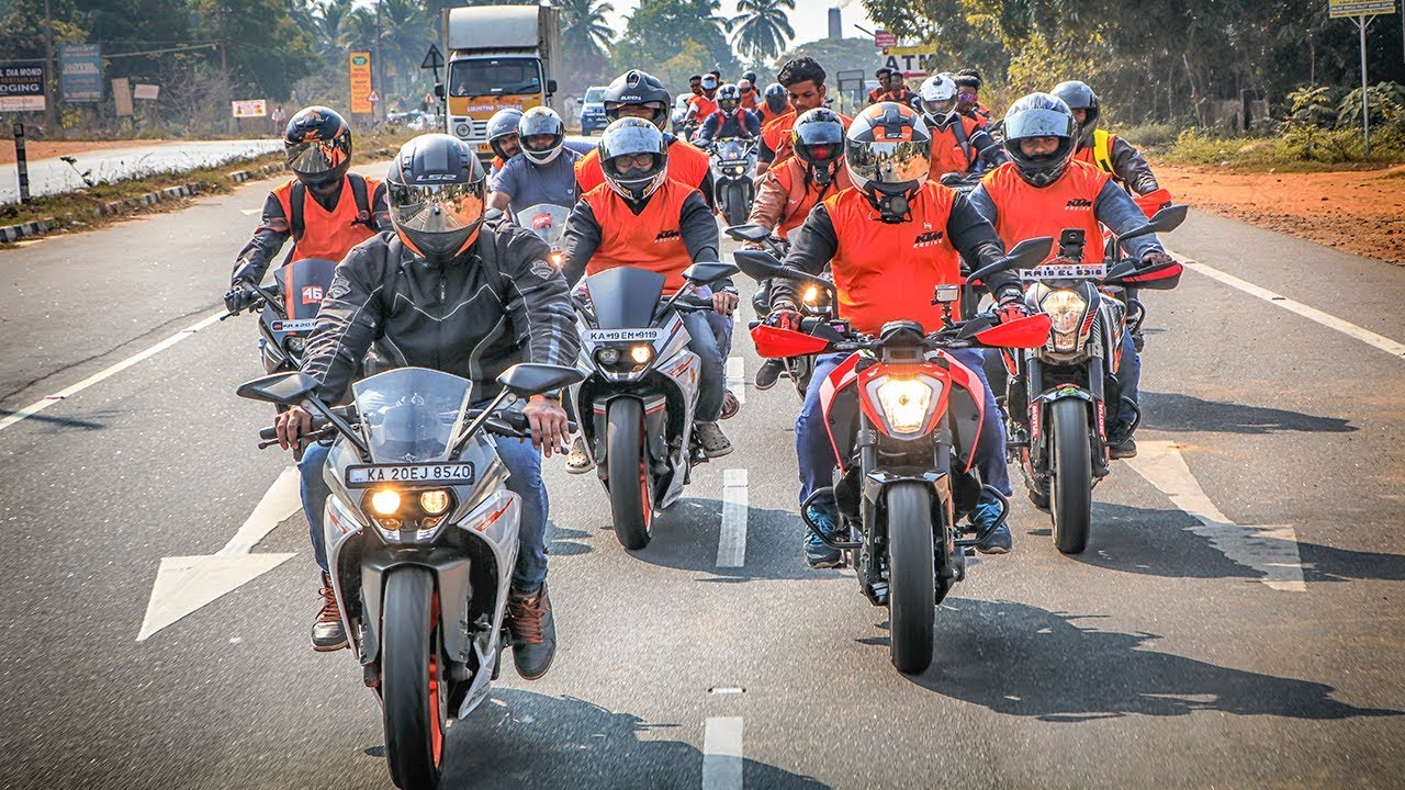 KTM Manipal Orange Ride 2018 || Kundapura