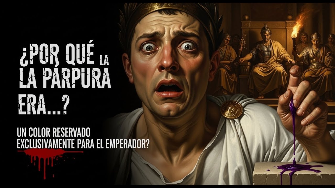 ¿POR QUÉ LA PÚRPURA ERA UN COLOR RESERVADO EXCLUSIVAMENTE PARA EL EMPERADOR?