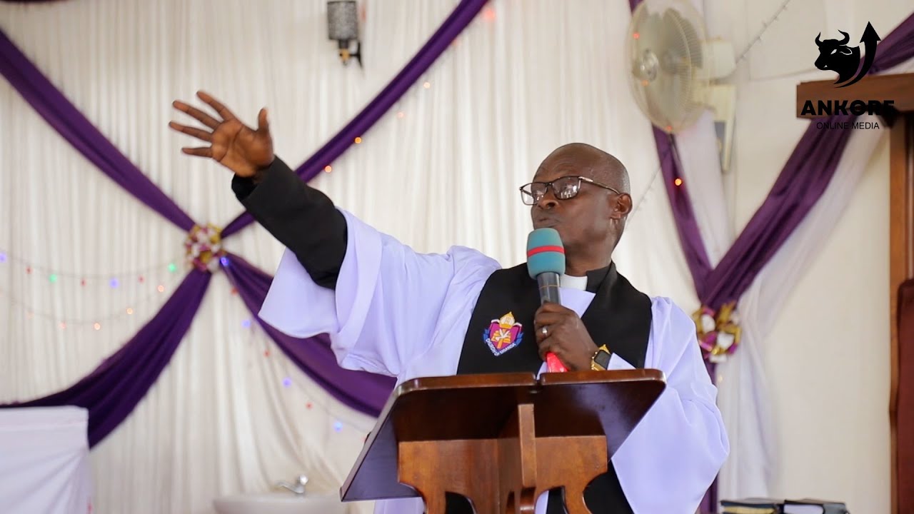 Ven. Kihondwa Mesach at Emmanuel Cathedral Rushere