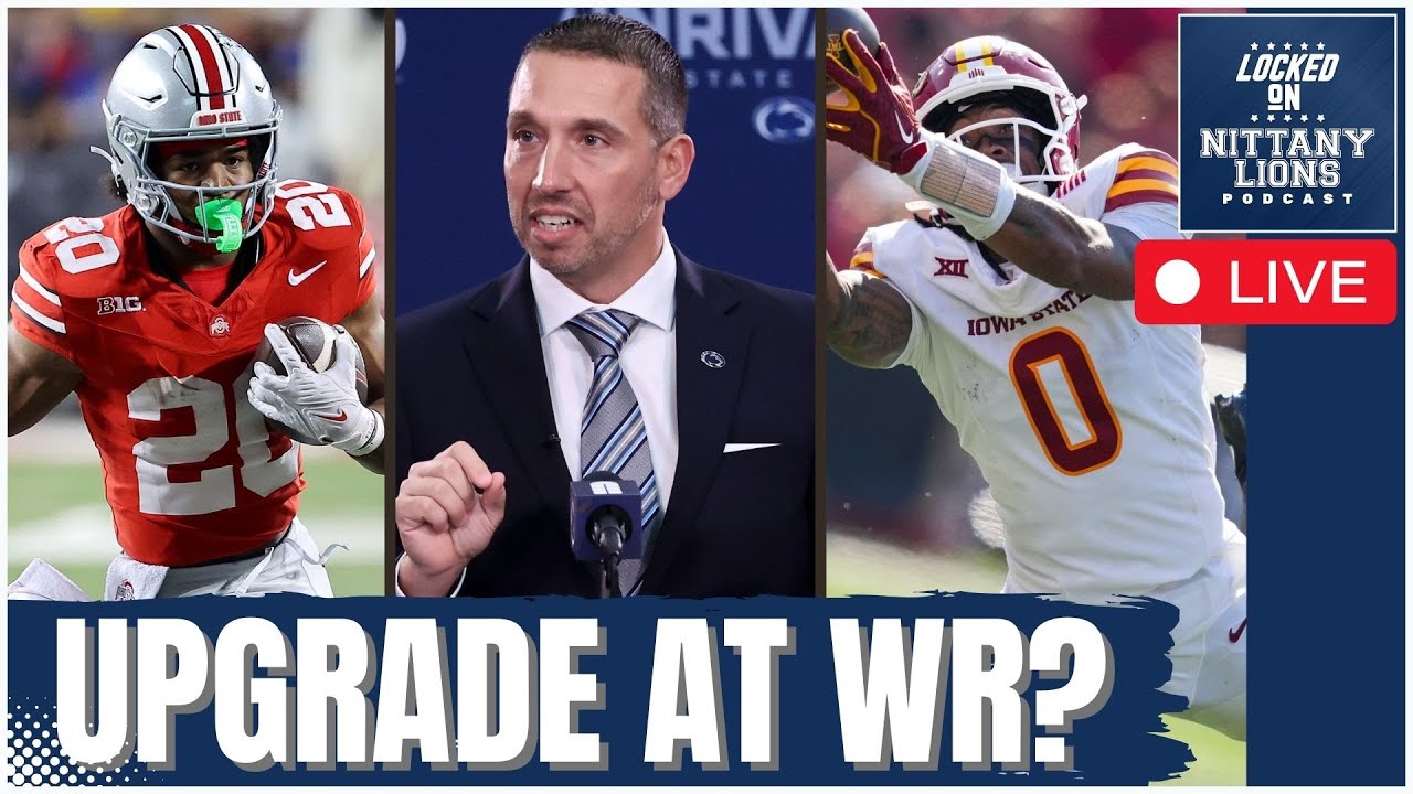LIVE: Penn State Adds SNEAKY GOOD Transfer Receiver + Latest Updates From the Portal!