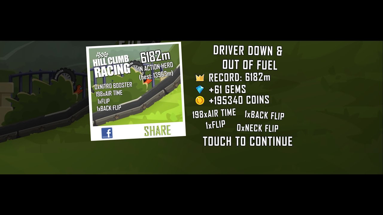 Hill Climb Racing Monster Truck + Action Hero 6182 WR