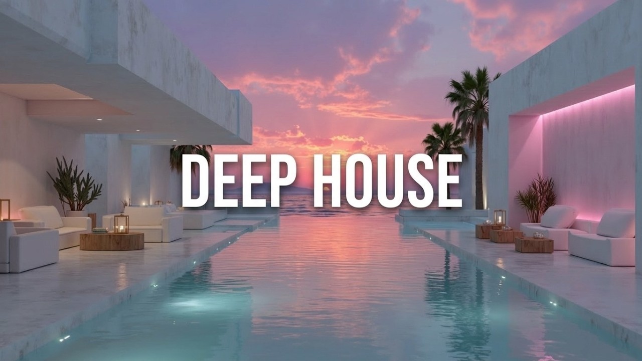 Relaxing Deep House Sunset | Beach Sunset Deep House & Chillout Music ~ Tropical Vibes 2025