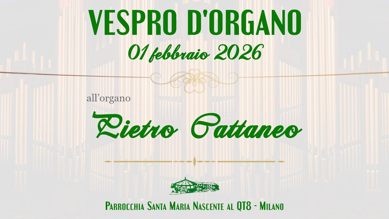 Vespro d'Organo - 01 febbraio 2026