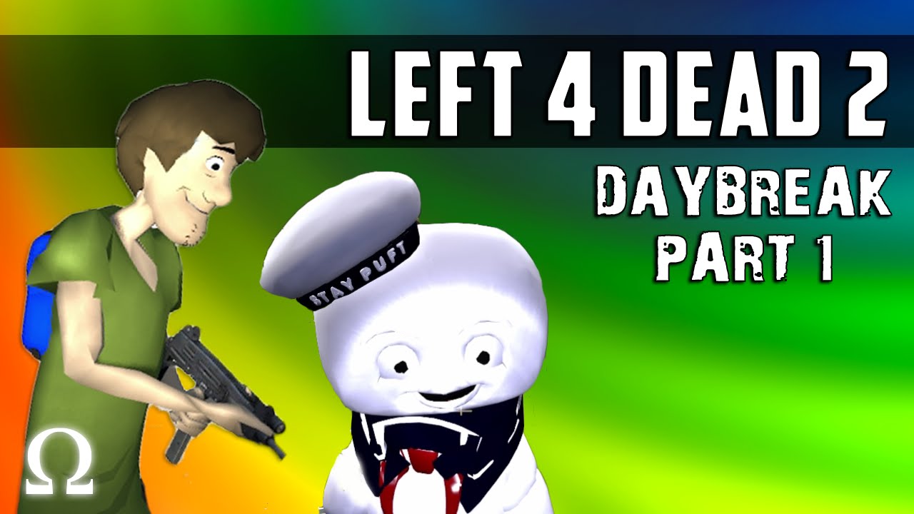 SCOOBY SNACKS & MARSHMALLOW PUFFS! | Left 4 Dead 2 Daybreak Map Part 1 Ft. Vanoss, Delirious, Moo