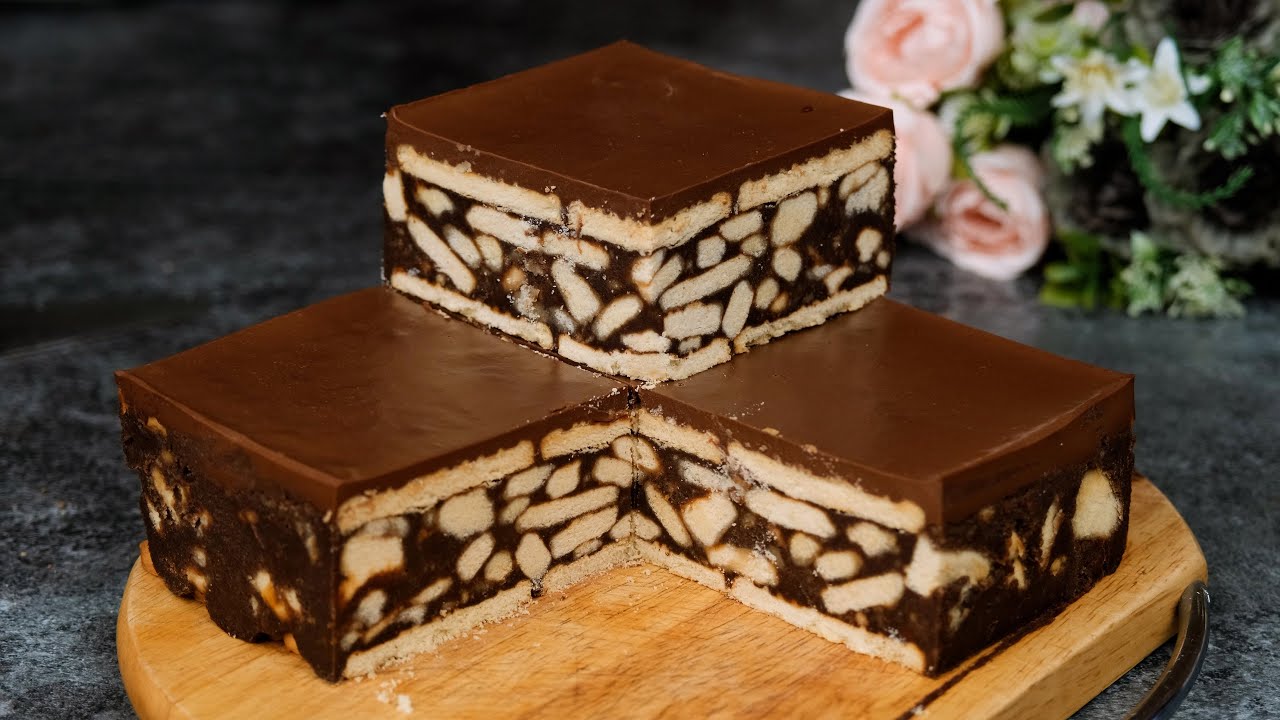 НОВЫЙ шоколадный десерт к праздникам! Никакой выпечки, никакой духовки, никакого кукурузного крахмал