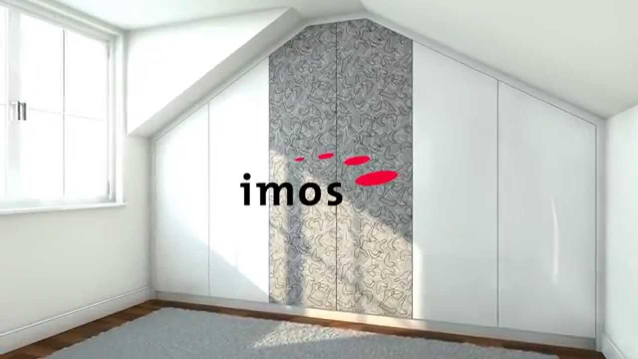 imos Custom Wardrobe Under Angled Ceiling
