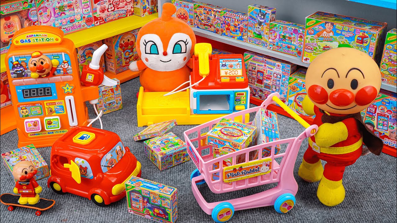 91 Minutes Satisfying with Unboxing Anpanman Convenience Store Toy ASMR |アンパンマンのおもちゃまとめ大全